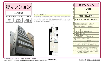Modern Studio Condo Near Station in Ryusen 0
