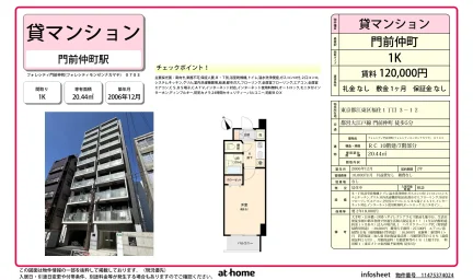 Studio Condo Near Station in Fukuzumi 0
