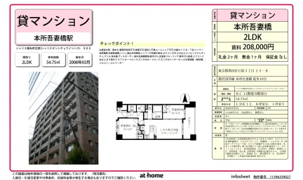 2LDK Condo in Ishiwara 0