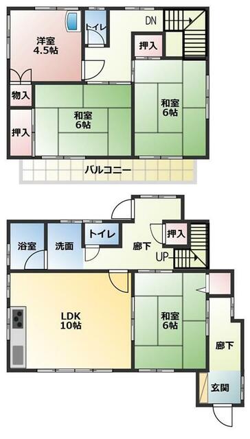 Vintage 4-Bedroom House with a Garden in Nakakayama 0