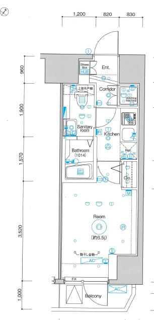 Studio Condo in Sakuramoto 0