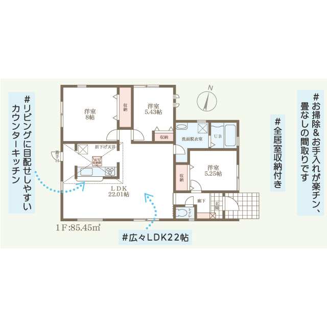 Brand New 3-Bedroom House in Oshikumacho 0