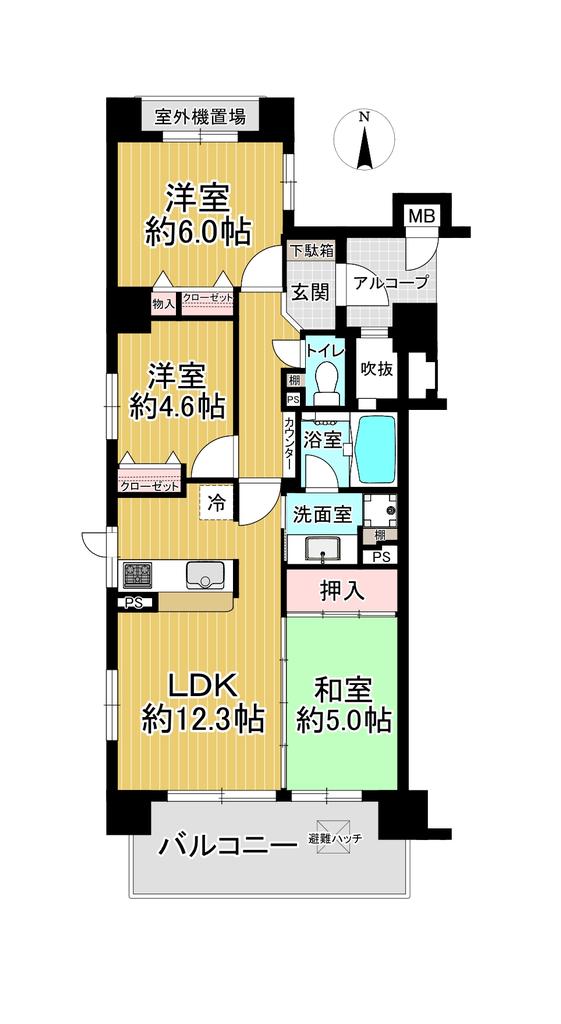エスリード北田辺第3 0