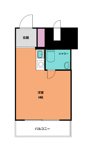Classic Studio Condo Near Station in Ichigayayanagicho 0