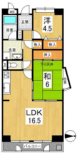 Vintage 2-Bedroom Condo in Nimyo higashimachi 0