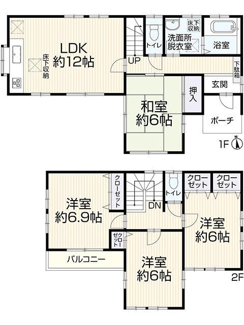 4-Bedroom House with a Garden in Kaminoda 0