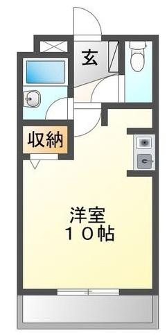 Well-Kept Studio Property Near Station in Yakushiji 0