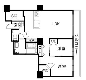 Classic 2-Bedroom Condo in Hyakunincho 0