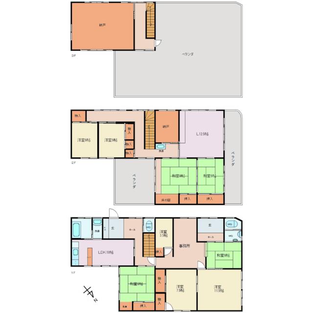 Classic 10-Bedroom House in Yokatatamachi 0