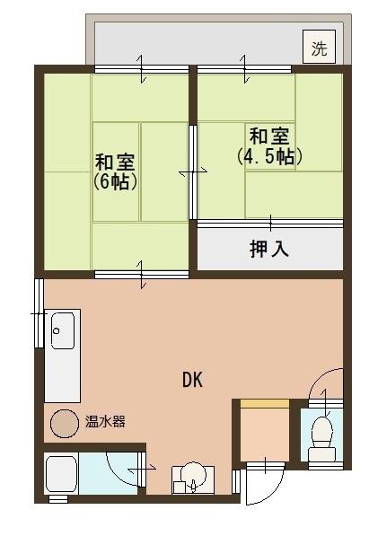 Classic 2-Bedroom Condo in Wakabacho 0
