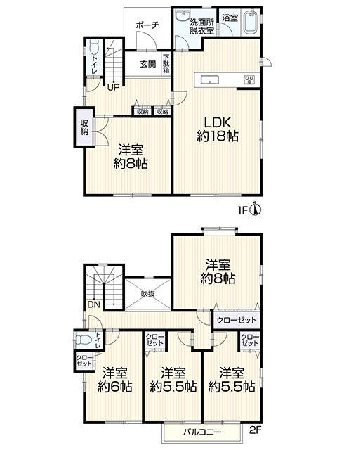 Classic 5-Bedroom House with a Garden in Nishimami 0