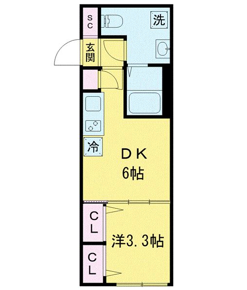 Brand New 1-Bedroom Condo in Kitakoiwa 0