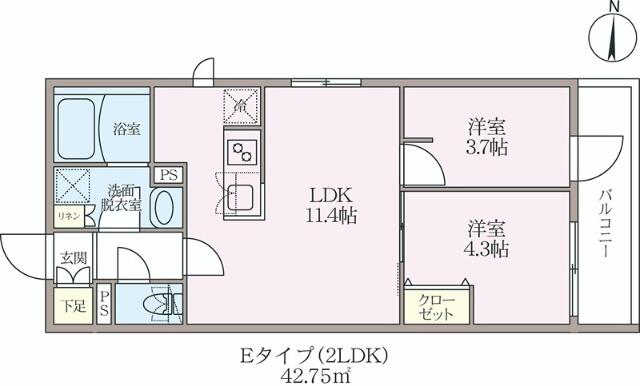 Brand New 2-Bedroom Condo Near Station in Sarue 0