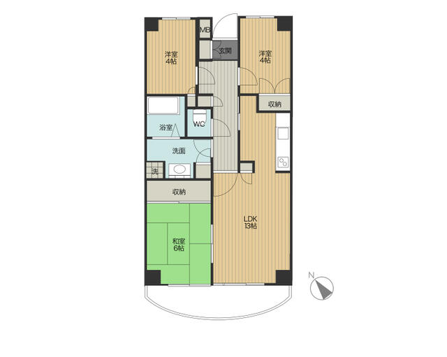Vintage 3-Bedroom Condo in Minamiyawata 0