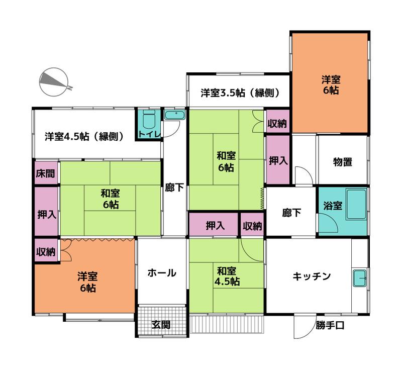 Charming 6-Bedroom House in Kitagawamachi 0