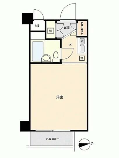 Well-Kept Studio Condo Near Station in Takashimadaira 0