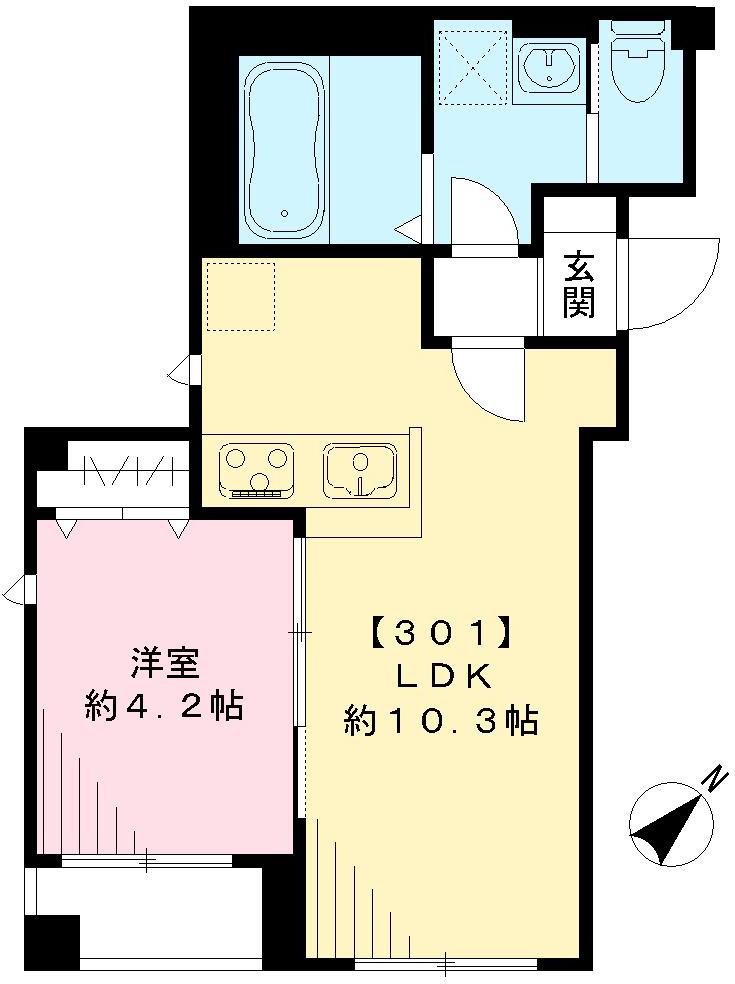Modern 1-Bedroom Condo Near Station in Ebara 0