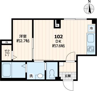Modern 1-Bedroom Condo in Honjo 0