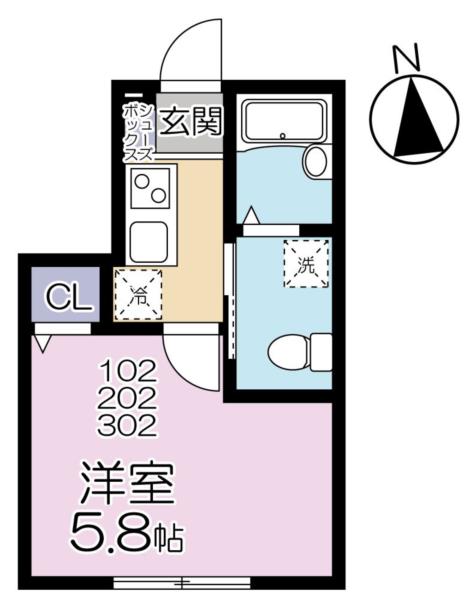 Brand New Studio Condo Near Station in Senju asahicho 0