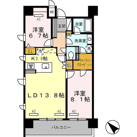 2-Bedroom Condo Near Station in Toyosu toyosusentabiru(chikai.kaiso 0