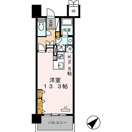 Studio Condo Near Station in Toyosu toyosusentabiru(chikai.kaiso 0