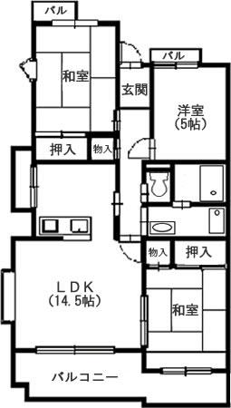 Classic 3-Bedroom Condo in Onoharanishi 0