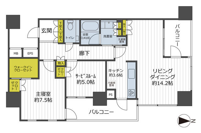 1-Bedroom Condo Near Station in Hakusan(1-chome) 0
