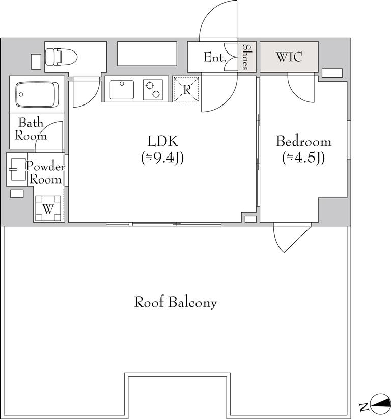 Brand New 1-Bedroom Condo in Minamioi 0