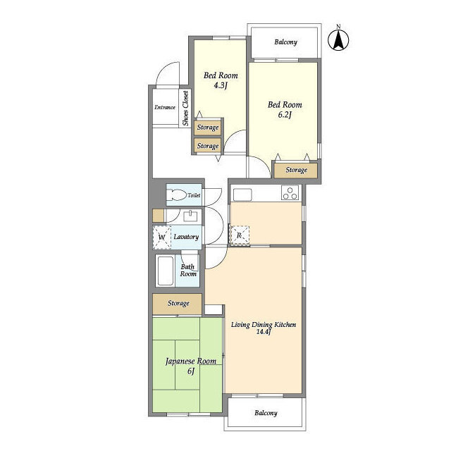 Classic 3-Bedroom Condo in Nishioi 0