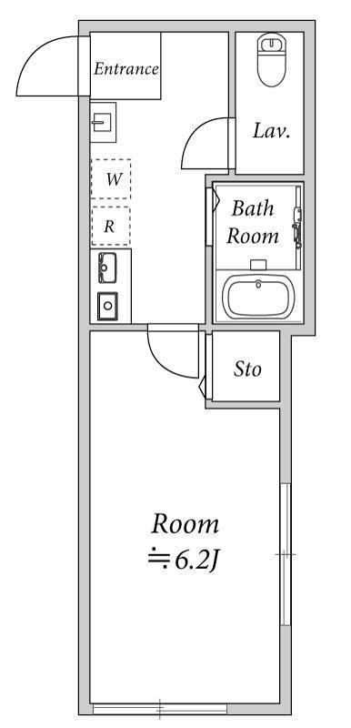 Modern Studio Condo Near Station in Tsurumaki 0