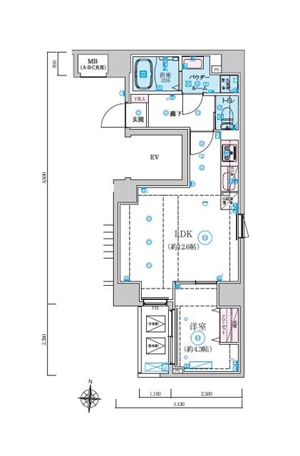 Brand New 1-Bedroom Condo Near Station in Ryogoku 0