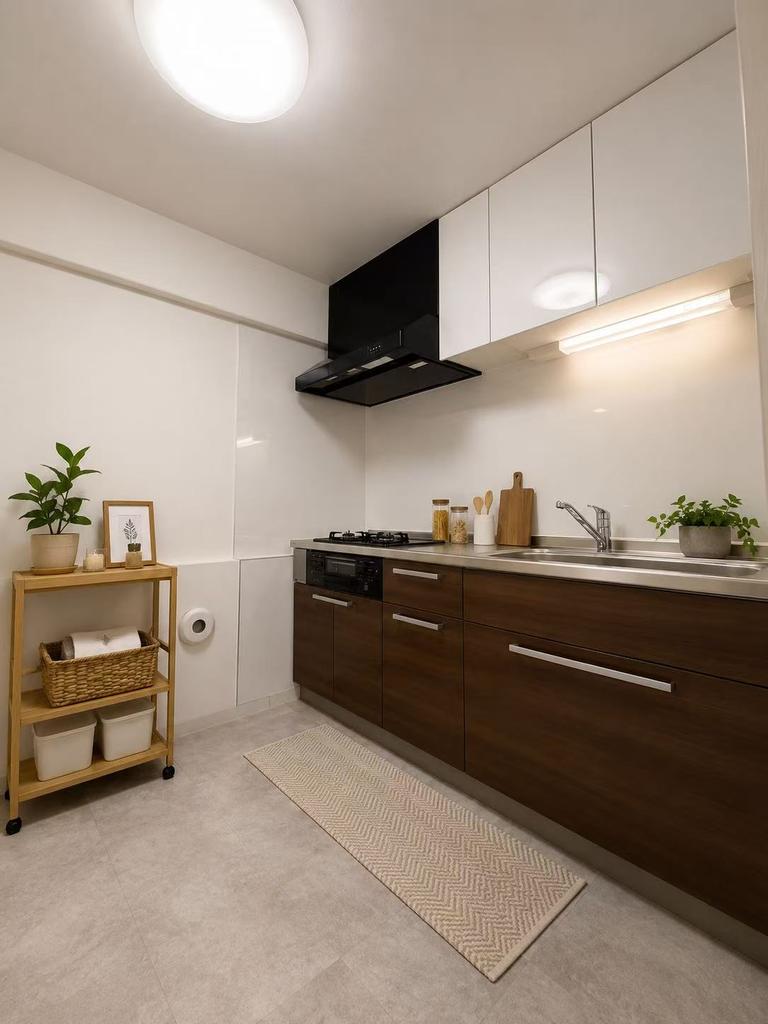 Vintage 3-Bedroom Condo Near Station in Kitakagaya 0