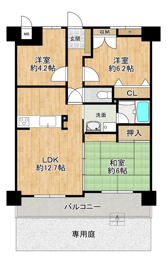 ライオンズガーデン上野芝 0