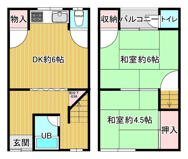 Charming 2-Bedroom House in Minamiichioka 0