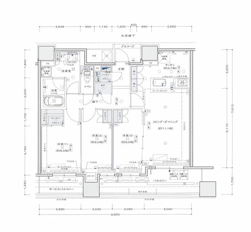Brand New 3-Bedroom Condo Near Station in Fukushima 0