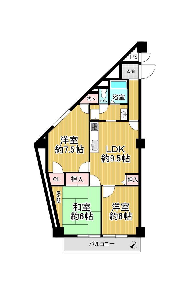 Vintage 3-Bedroom Condo in Sugahara 0