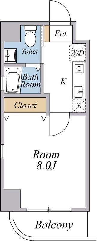 Studio Condo Near Station in Bunka 0