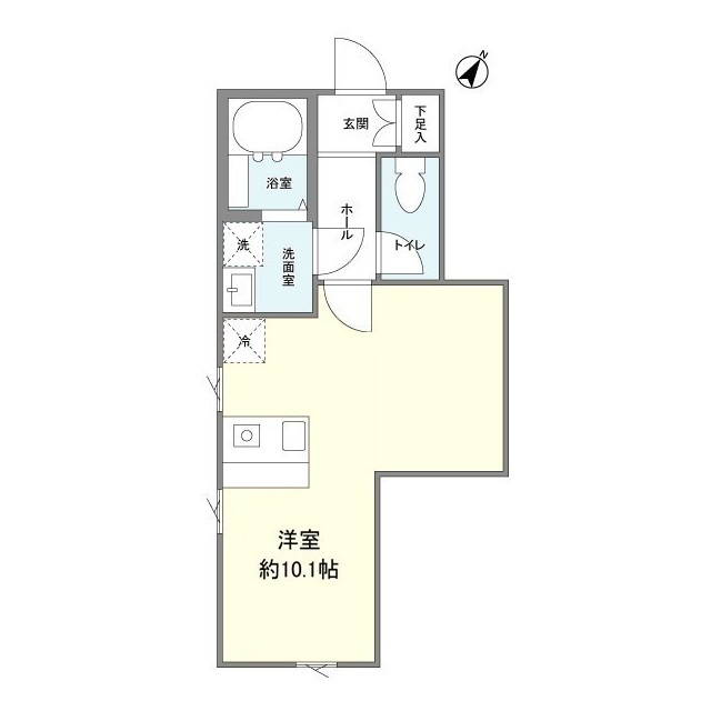 Brand New Studio Condo in Shimoishiwara 0