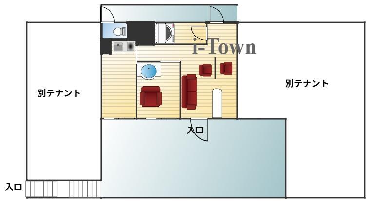 Charming Studio Property Near Station in Akabanenishi 0