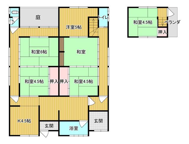 Well-Kept 6-Bedroom House Near Station in Awaji 0