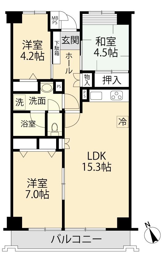 Vintage 3-Bedroom Condo in Shimoishito 0