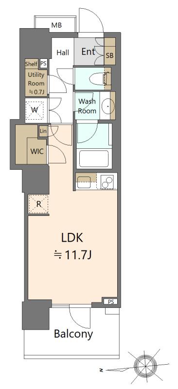 Studio Condo Near Station in Nishiasakusa 0