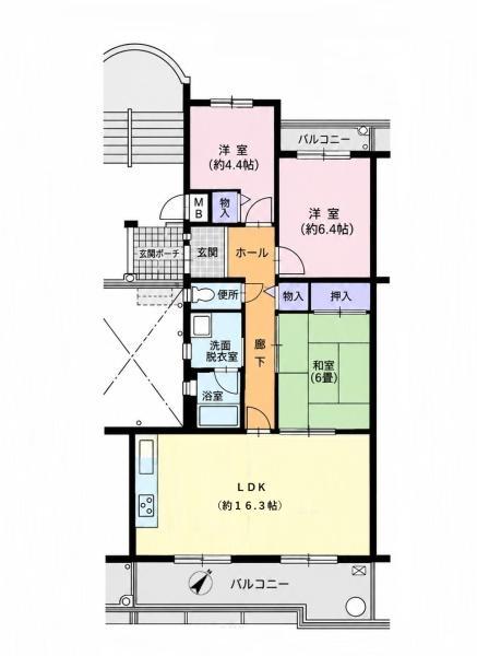 Classic 3-Bedroom Condo in Suehirocho 0