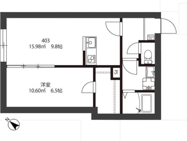 Brand New 1-Bedroom Condo in Kyuden 0