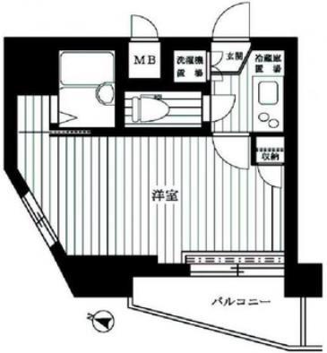 Studio Condo Near Station in Mita sumitomofudosammitatsuimbiruni 0