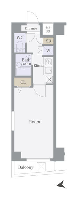 Studio Condo Near Station in Takanawa 0