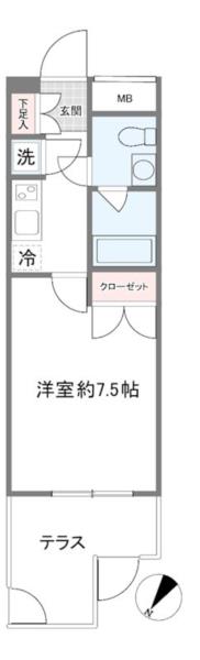Studio Condo Near Station in Shirokanedai 0