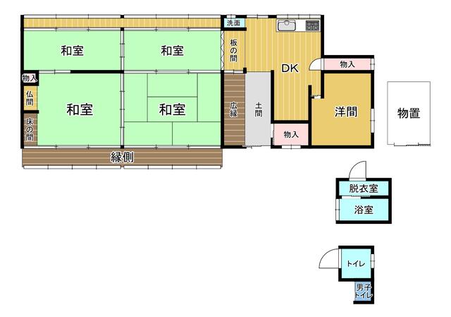 Charming 5-Bedroom House with a Garden in Chihaya 0