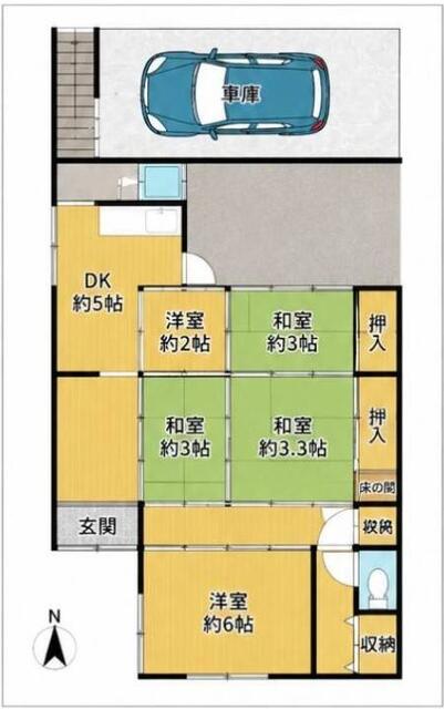 Vintage 5-Bedroom House Near Station in Tanagawakoshima 0
