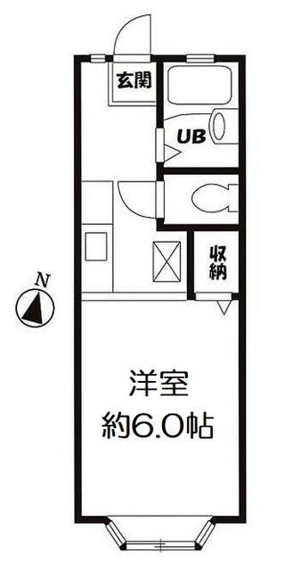 Classic Studio Condo Near Station in Higashiyukigaya 0